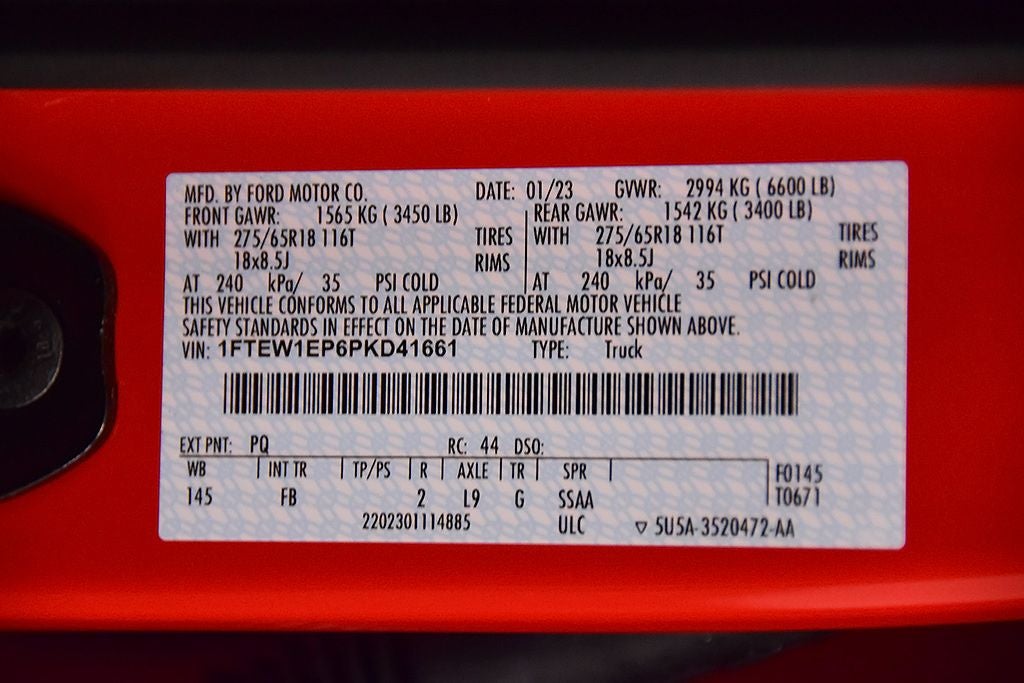 2023 Ford F-150 XLT Sport 5-1/2' Box