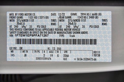 2023 Ford F-150 XL STX 5-1.2; Box