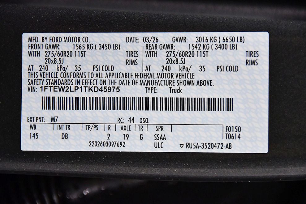 2026 Ford F-150 STX 5-1/2' Box