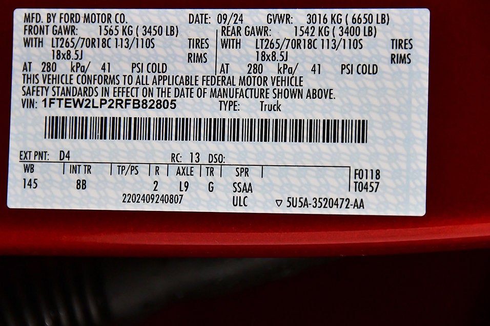 2024 Ford F-150 STX 5-1/2' Box