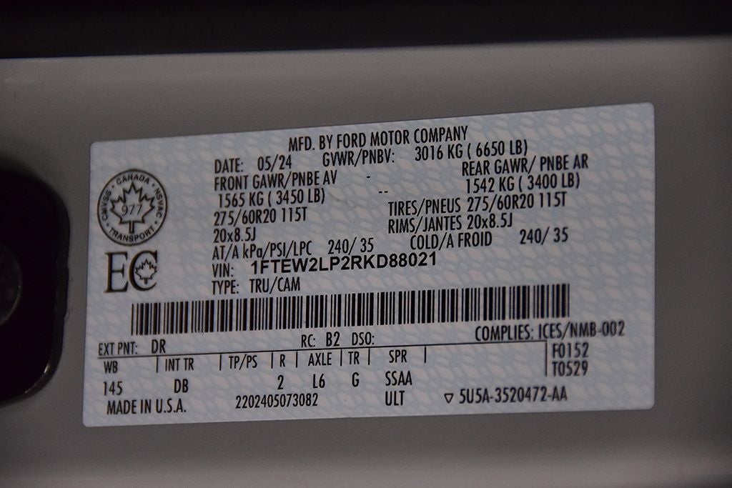 2024 Ford F-150 STX 5-1/2' Box