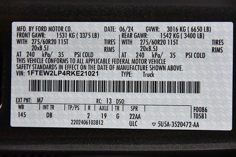 2024 Ford F-150 STX 5-1/2 Box