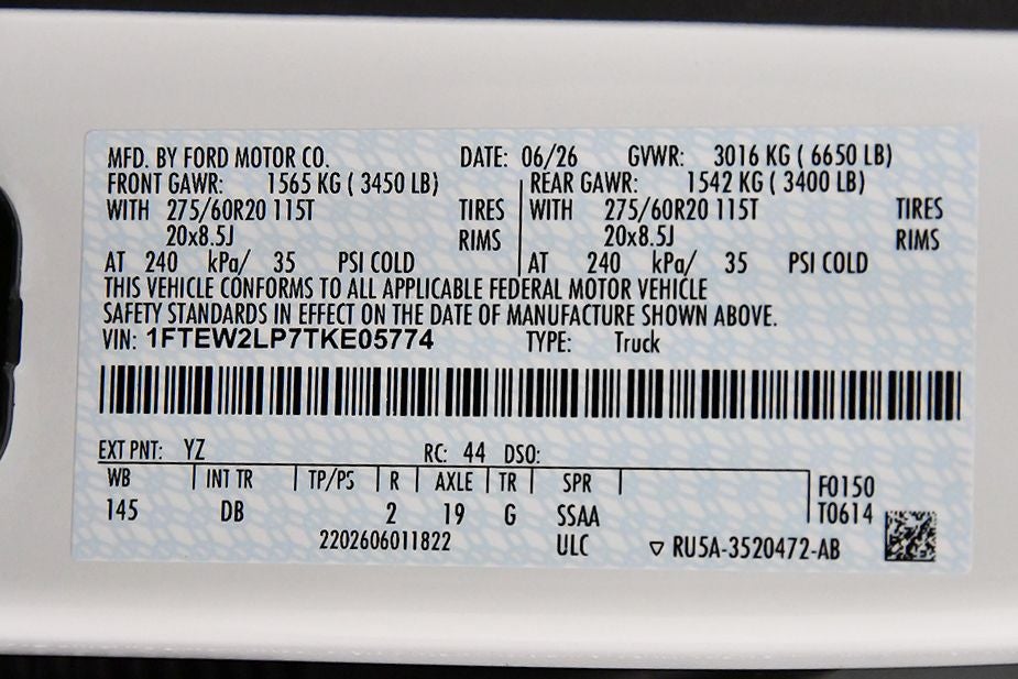 2026 Ford F-150 STX 5-1/2' Box
