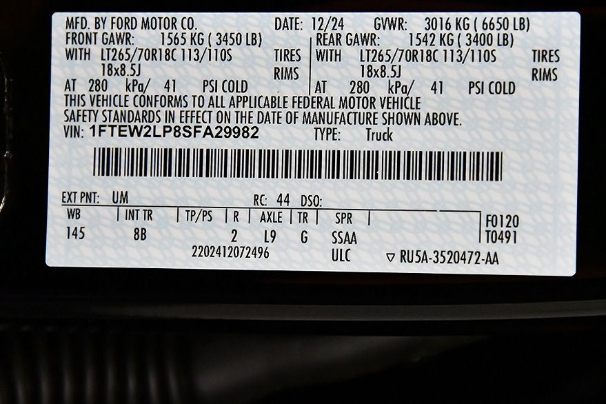 2025 Ford F-150 STX 5-1/2' Box