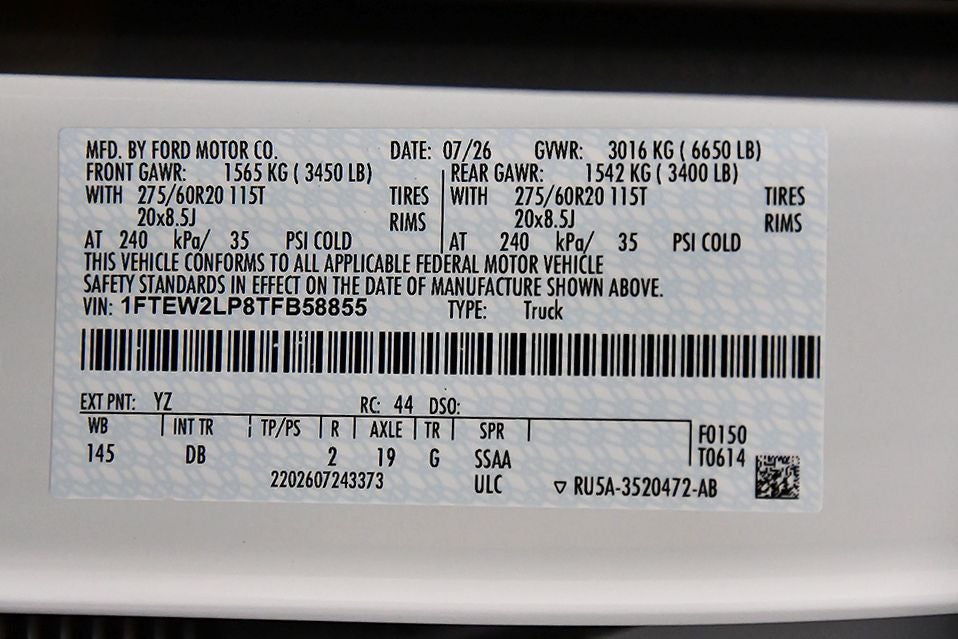 2026 Ford F-150 STX 5-1/2' Box