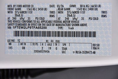 2026 Ford F-150 STX 5-1/2' Box