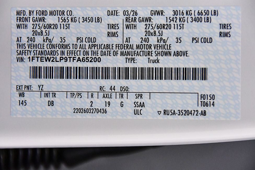 2026 Ford F-150 STX 5-1/2' Box