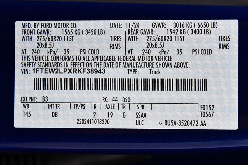 2024 Ford F-150 STX 5-1/2' Box