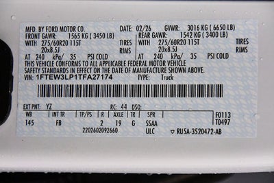 2026 Ford F-150 XLT 5-1/2' Box