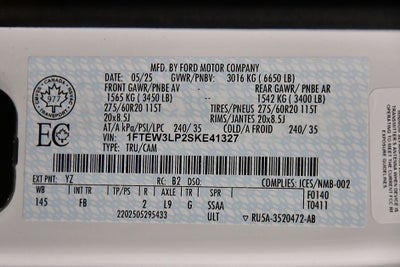 2025 Ford F-150 XLT 5-1/2' Box