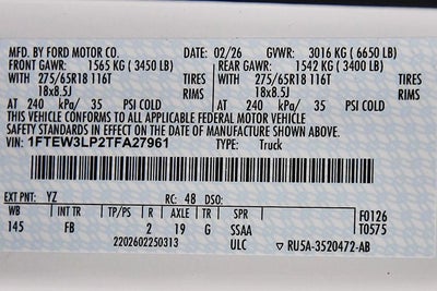 2026 Ford F-150 XLT 5-1/2' Box