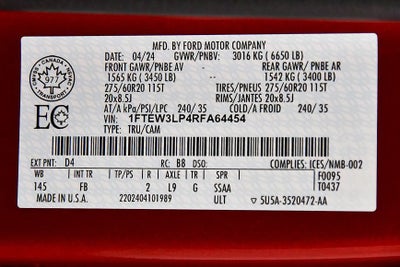 2024 Ford F-150 XLT 5-1/2' Box