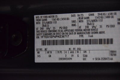 2023 Ford F-150 XL STX 6-1/2' Box