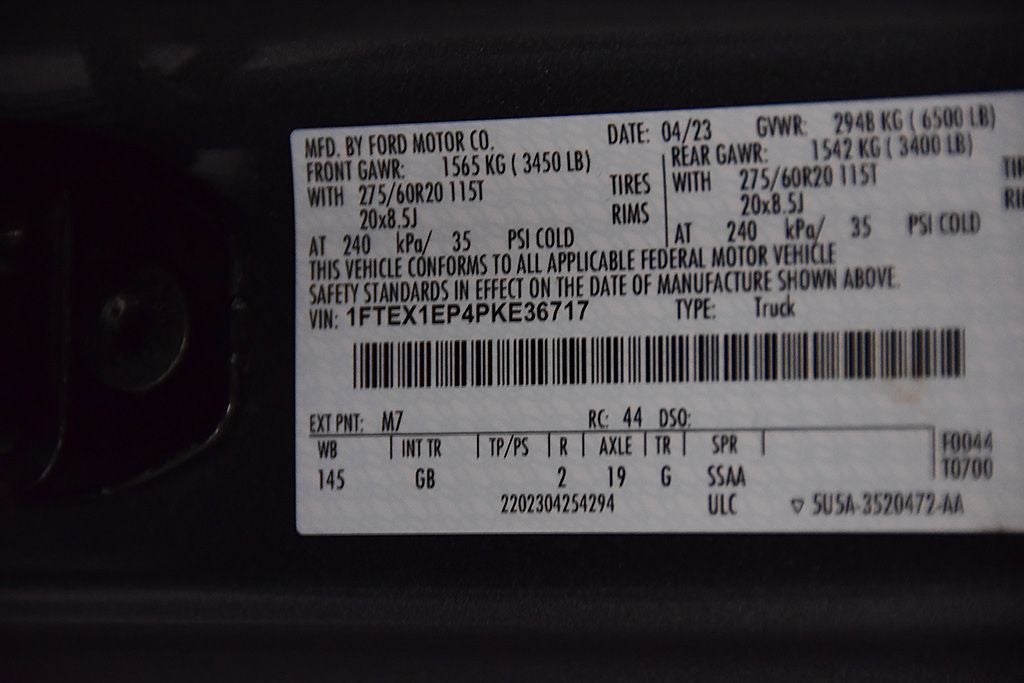 2023 Ford F-150 XL STX 6-1/2' Box