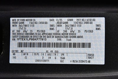 2025 Ford F-150 XL 5-1/2' Box