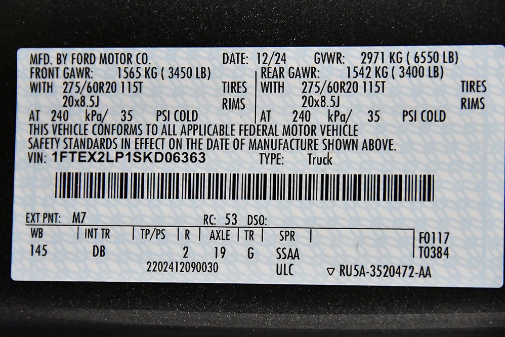 2025 Ford F-150 STX 6-1/2' Box