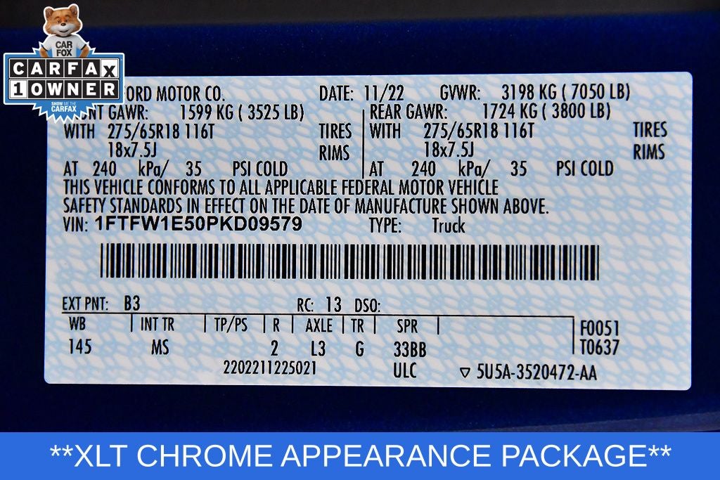 2023 Ford F-150 XLT 5-1/2' Box