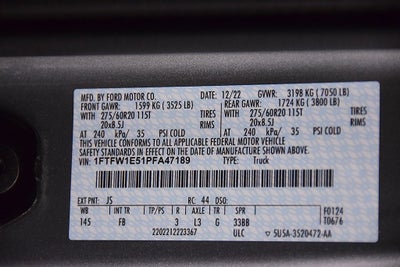 2023 Ford F-150 XLT Sport 5-1/2' Box