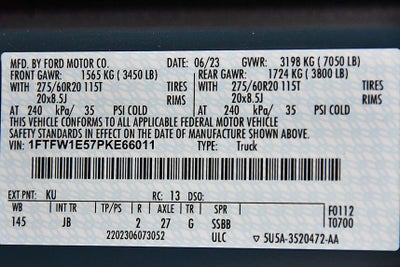 2023 Ford F-150 XL STX 5-1/2' Box
