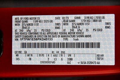 2023 Ford F-150 XLT Sport 5-1/2' Box