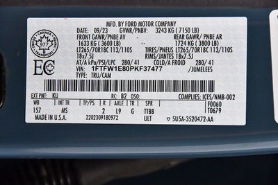 2023 Ford F-150 XLT XTR 6-1/2' Box