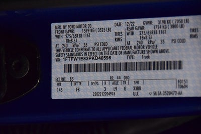2023 Ford F-150 XLT Sport 5-1/2' Box