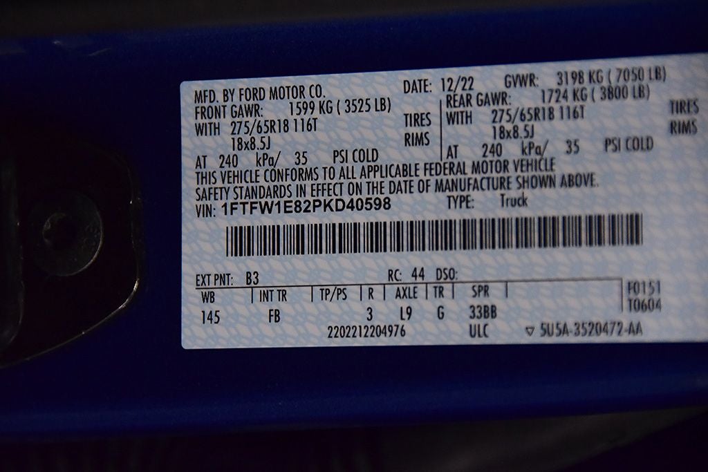 2023 Ford F-150 XLT Sport 5-1/2' Box