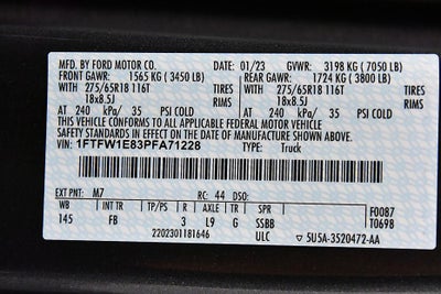2023 Ford F-150 XLT Sport 5-1/2' Box