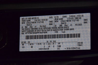 2023 Ford F-150 XL Rattler 5-1/2' Box