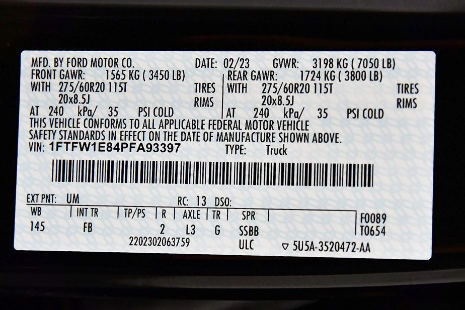 2023 Ford F-150 XLT Sport 5-1/2' Box