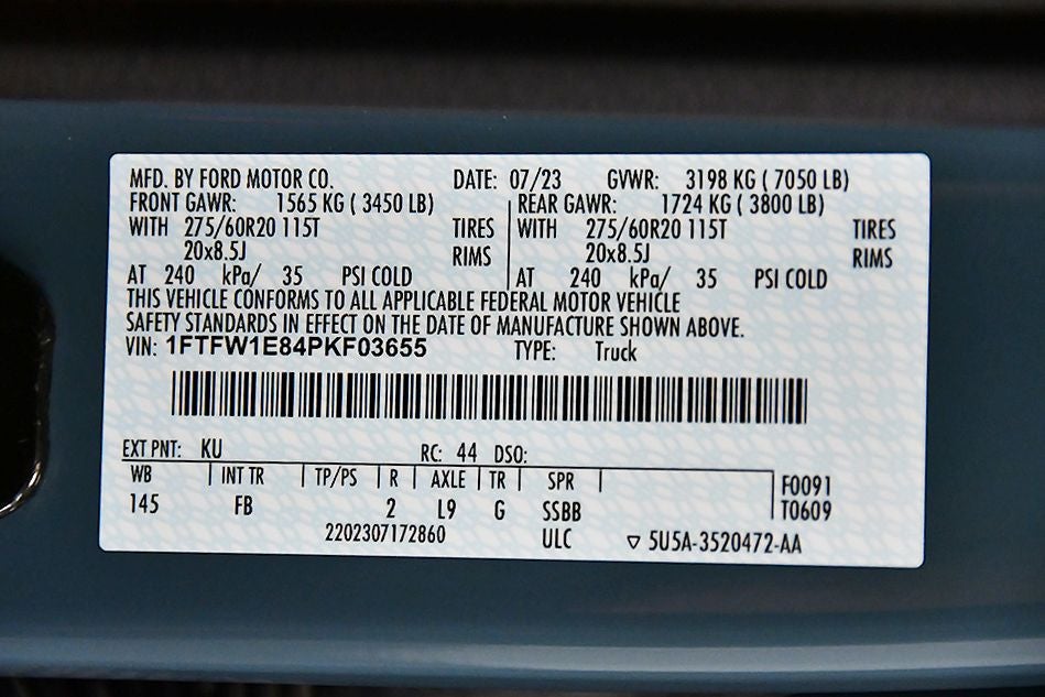 2023 Ford F-150 XLT Sport 5-1/2' Box