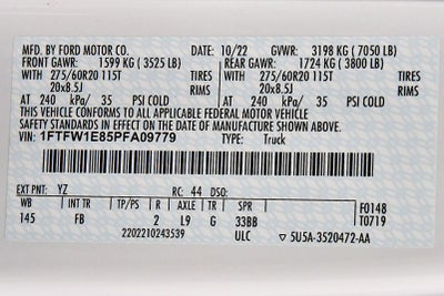2023 Ford F-150 XLT Sport 5-1/2' Box