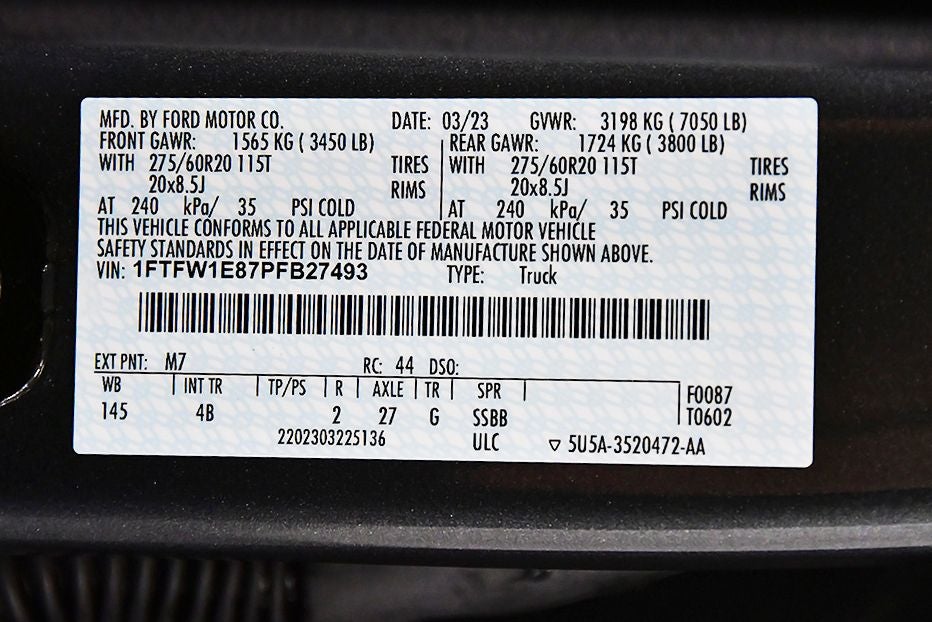 2023 Ford F-150 XLT 5-1/2' Box