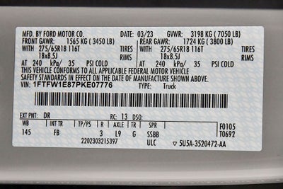 2023 Ford F-150 XLT Sport 5-1/2' Box