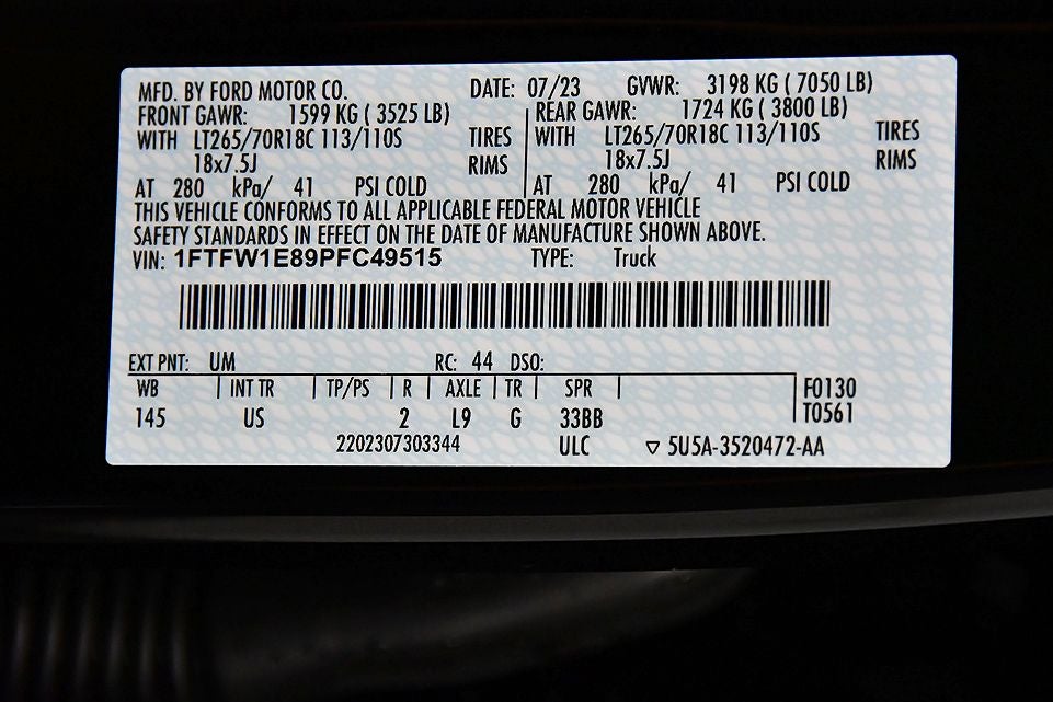 2023 Ford F-150 XLT 5-1/2' Box