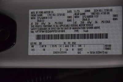 2023 Ford F-150 XLT Sport 5-1/2' Box