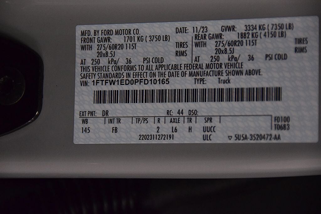 2023 Ford F-150 XLT Sport 5-1/2' Box