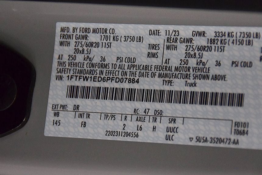 2023 Ford F-150 XLT Sport 5-1/2' Box