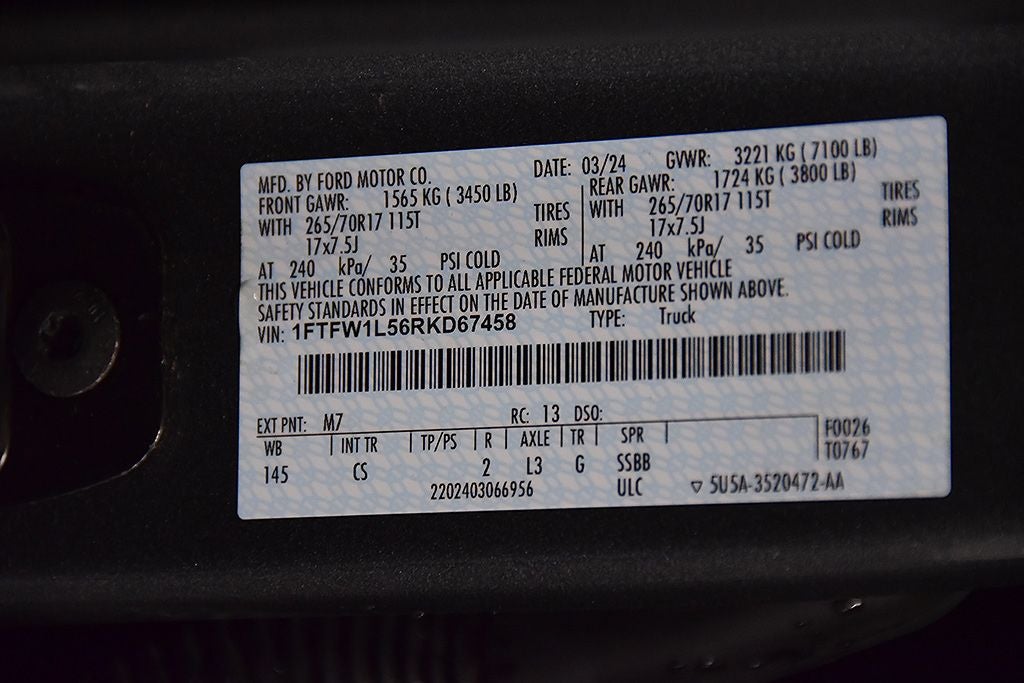 2024 Ford F-150 XL 5-1/2' Box