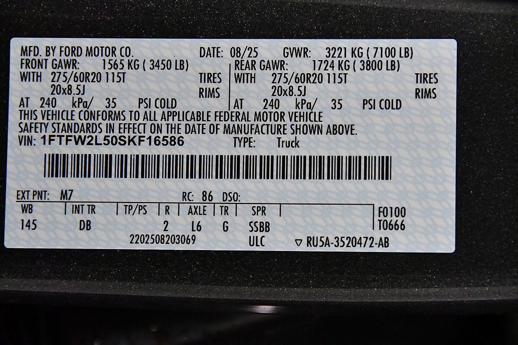 2025 Ford F-150 STX 5-1/2' Box