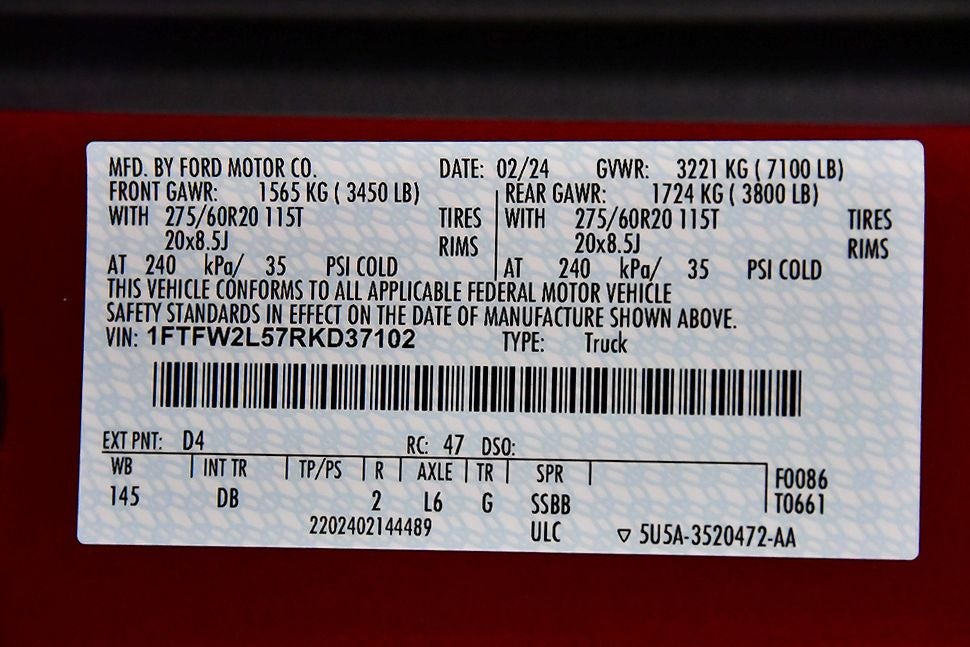 2024 Ford F-150 STX 5-1/2' Box
