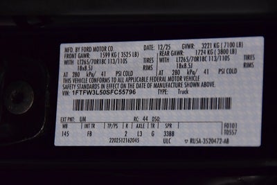 2025 Ford F-150 XLT 5-1/2' Box