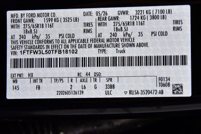 2026 Ford F-150 XLT 5-1/2' Box