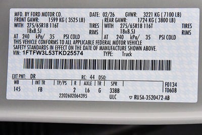 2026 Ford F-150 XLT 5-1/2' Box