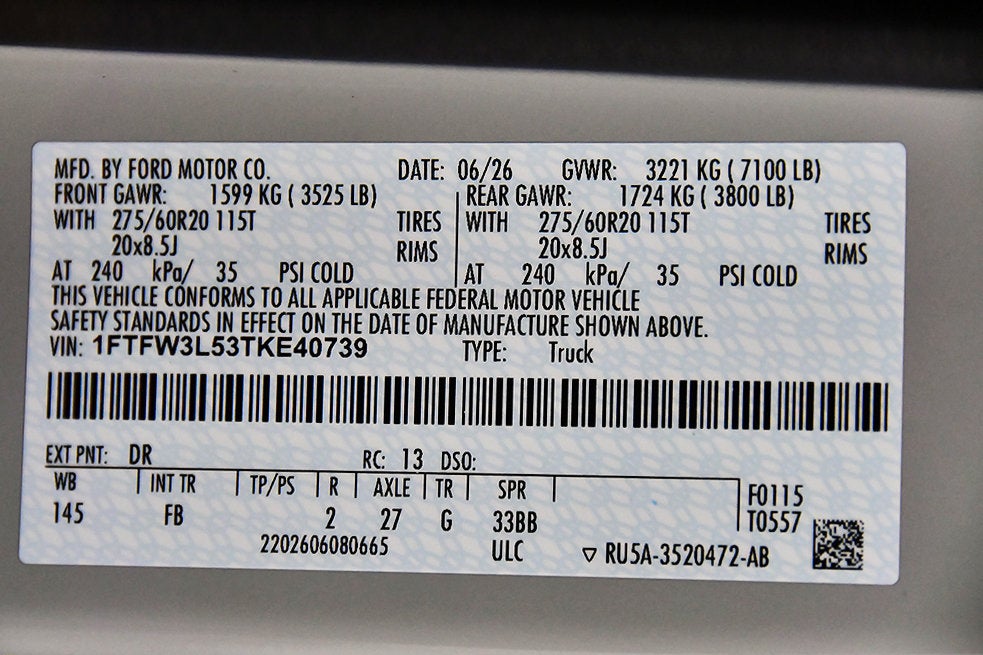 2026 Ford F-150 XLT 5-1/2' Box