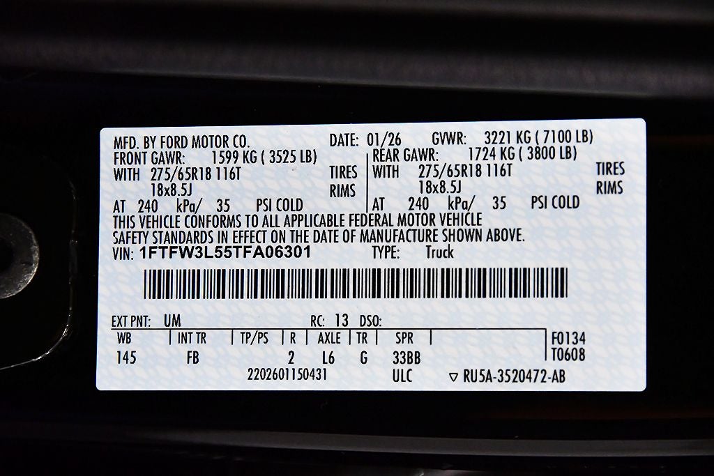 2026 Ford F-150 XLT 5-1/2' Box