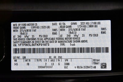 2026 Ford F-150 XLT 5-1/2' Box