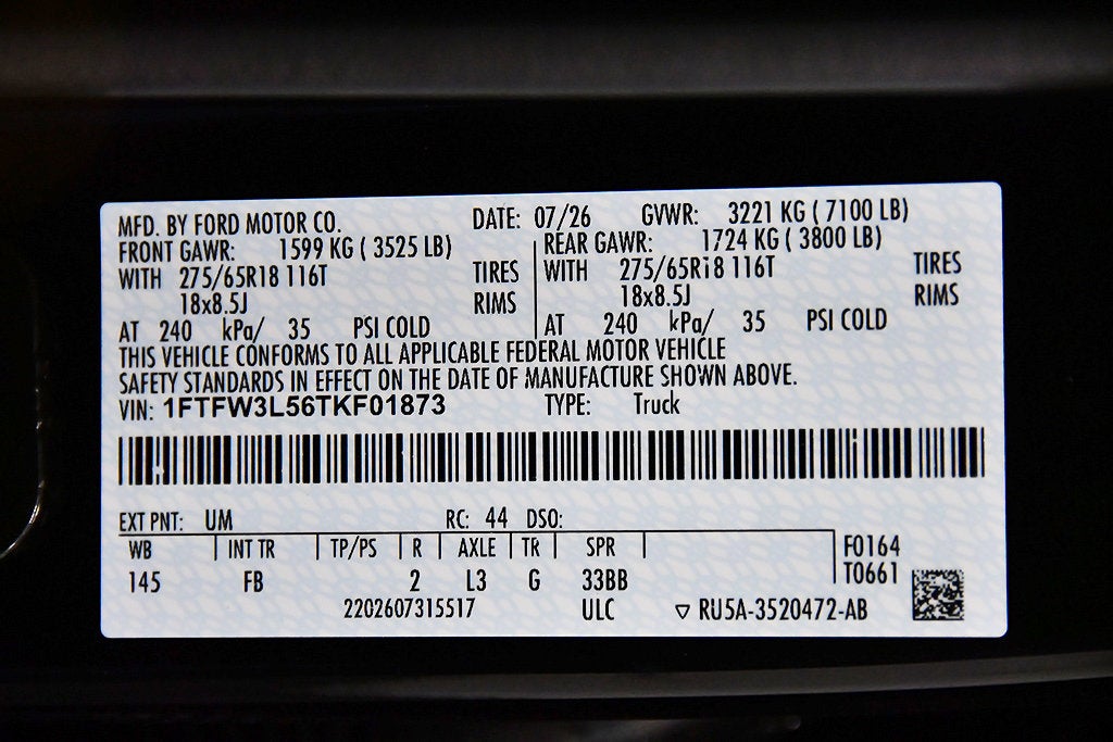 2026 Ford F-150 XLT 5-1/2' Box