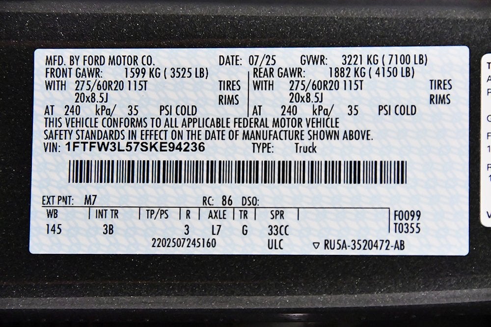 2025 Ford F-150 XLT Sport 5-1/2' Box