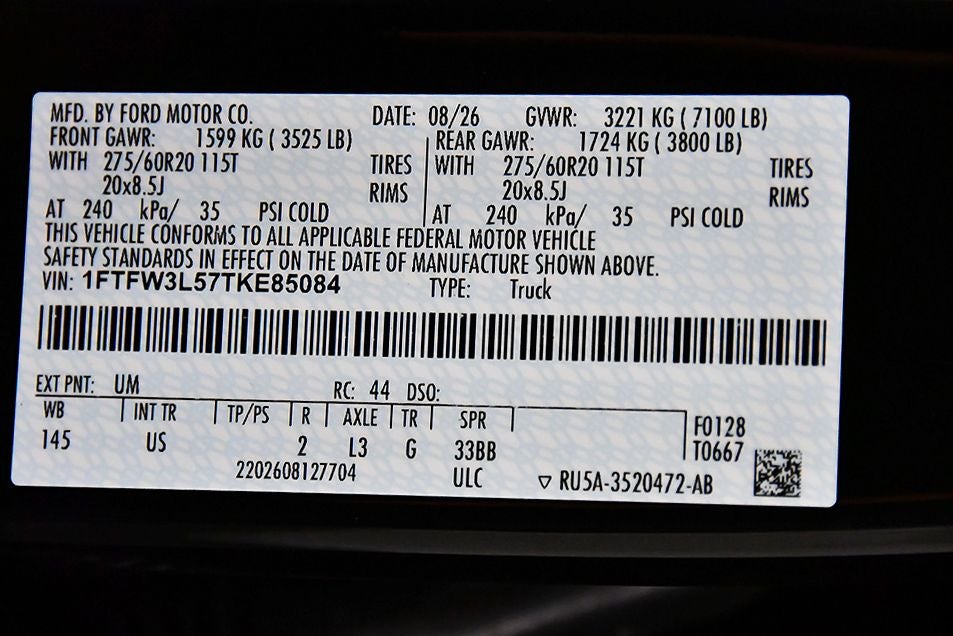 2026 Ford F-150 XLT 5-1/2' Box